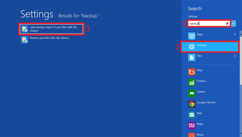 Windows 8 Desktop Search